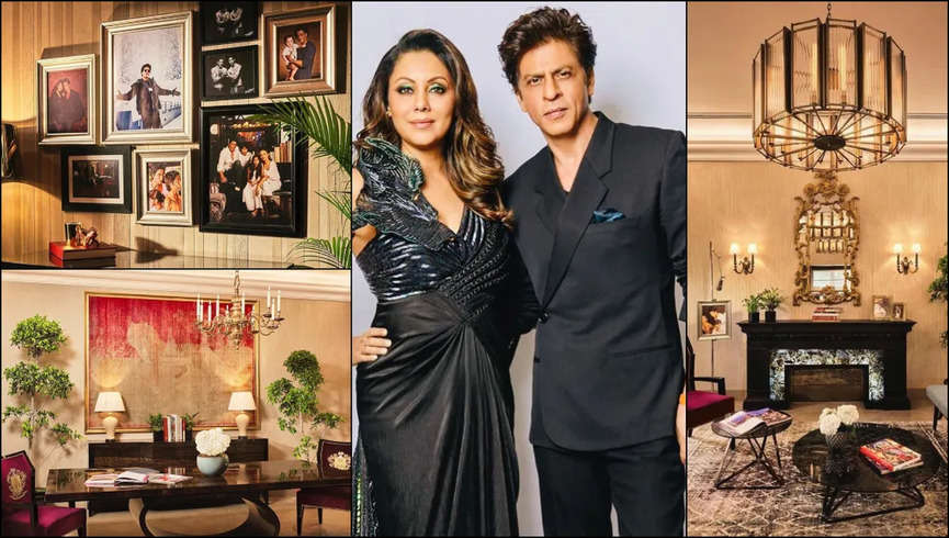 बहुत ही खूबसूरत और आलीशान है Shah Rukh Khan का दिल्ली वाला घर, Gauri Khan ने शेयर की घर की Inside फोटोज