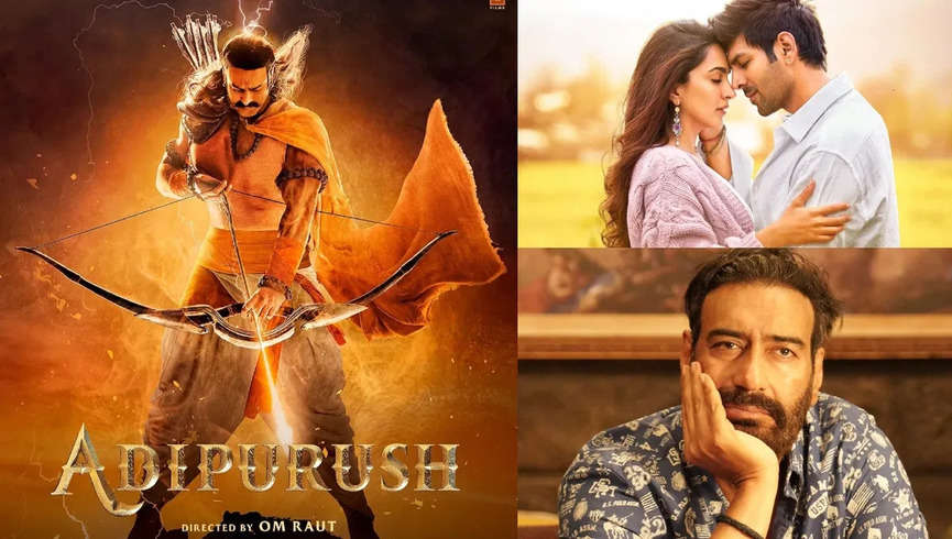 Kartik और Ajay Devgan के लिए बड़ा खतरा बनी प्रभास की Adipurush, पाई-पाई को तरस सकती हैं दोनों की फिल्में
