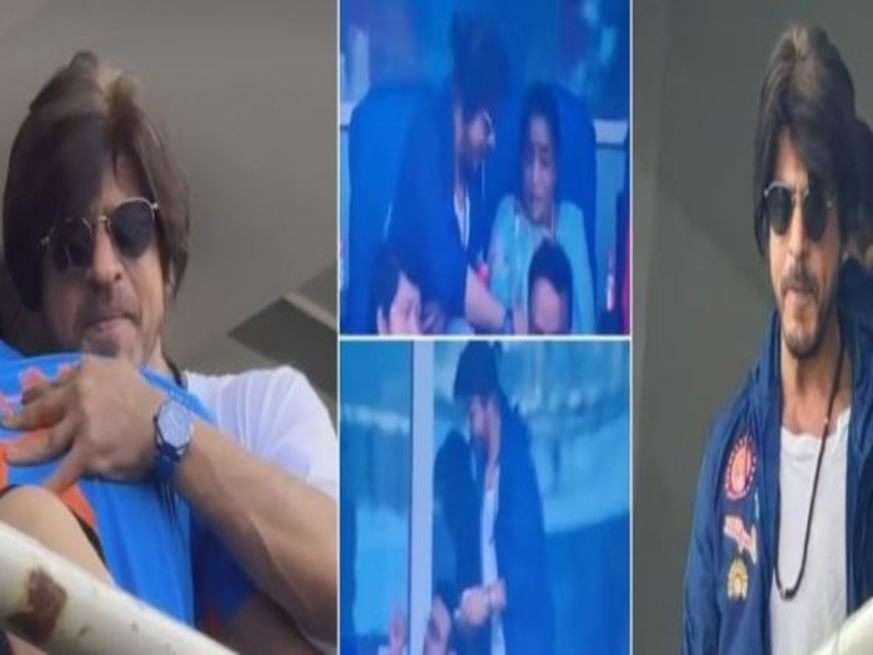 World Cup मैच के दौरान SRK के इस काम की तारीफ़ करते नहीं थक रहे फैन्स, यहाँ देखिये एक्टर का वायरल विडियो 