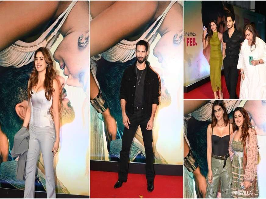 दर्शकों से पहले सितारों ने उठाया फिल्म Shahid और Kriti की फिल्म का लुत्फ़, TBMAUJ की स्क्रीनिंग में पहुंचे ये मशहूर सितारे 
