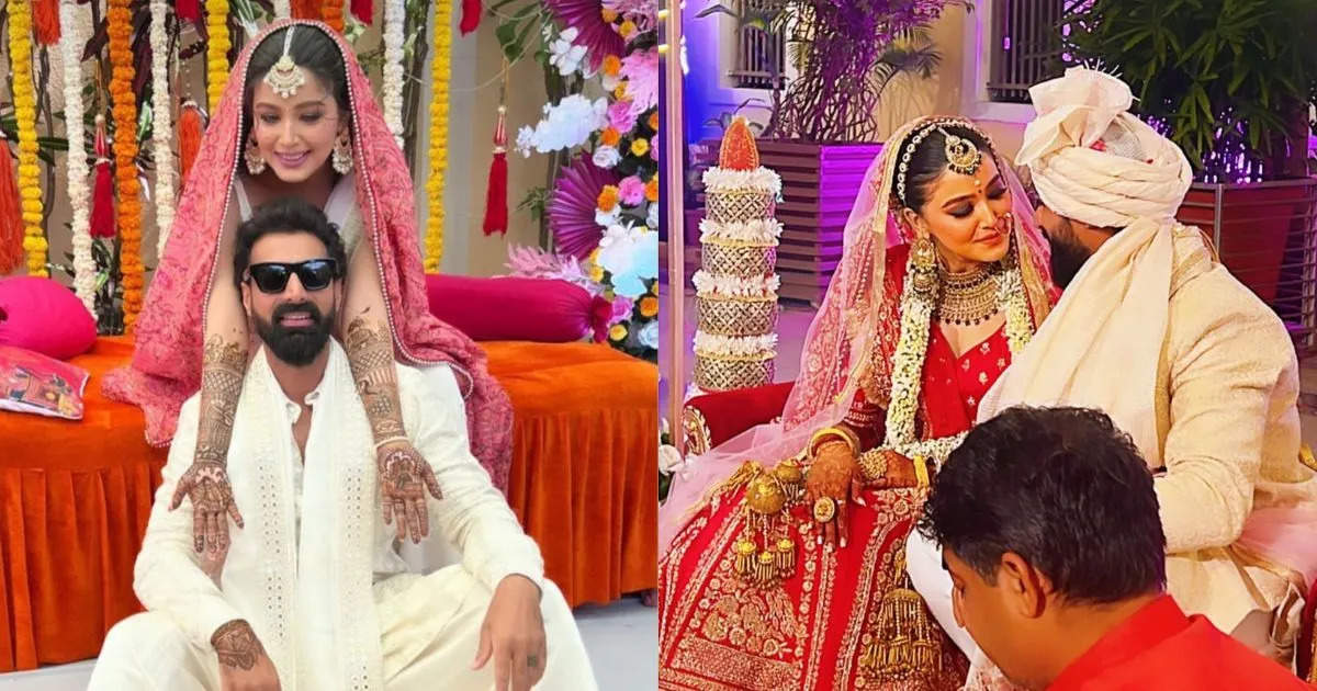 KKR 12 के विजेता ने अपनी  गर्लफ्रेंड Triveni के साथ की शादी, तस्वीरें हुईं वायरल