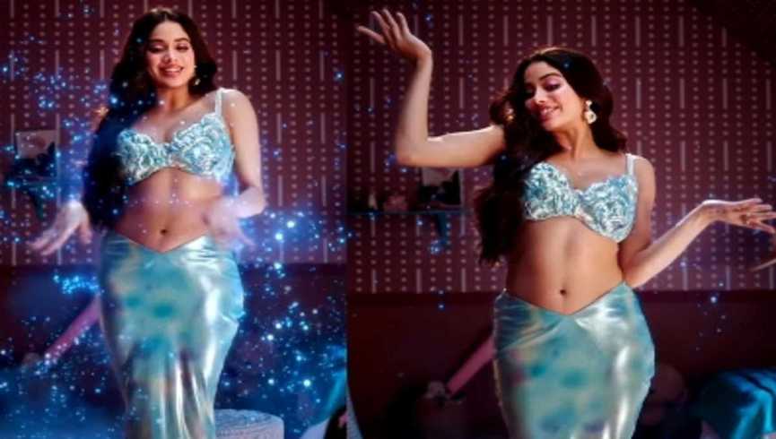 देखते ही देखते जलपरी बन गई Janhvi Kapoor, वीडियो में The Little Mermaid का दिखा जादू