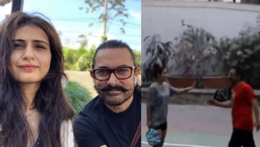 इस हसीना के साथ पिकलबॉल खेलते नज़र आये Aamir Khan, वीडियो वायरल होने पर अफेयर को मिली हवा