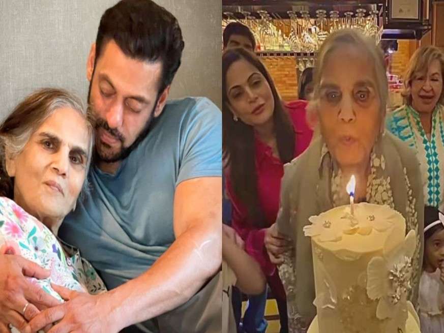 बॉलीवुड के भाईजान Salman Khan ने सेलिब्रेट किया अपनी माँ का 81वां बर्थडे, यहाँ देखिये जश्न का वायरल विडियो 