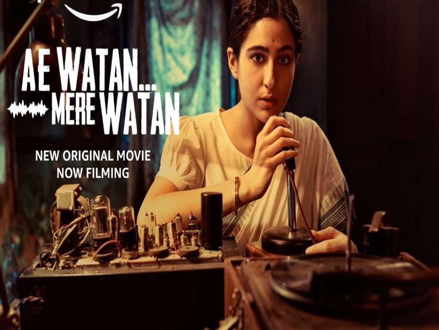 सारा अली खान की मच अवेटेड मूवी Ae Watan Mere Watan का मोशन पोस्टर हुआ लॉन्च, इस प्लेटफार्म पर होगी रिलीज़ 